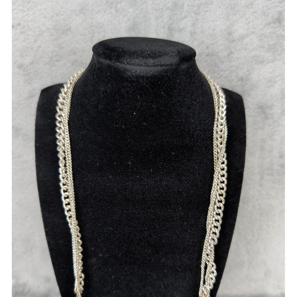 Kenneth Cole Multistrand Turquoise Beaded Necklace 13 Inches - Picture 2 of 2